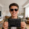 Braille Learning Aids For Blind Children: Tactile Pads For Recognizing English Letters, Numbers, And Punctuation; Special Education Training Tools;