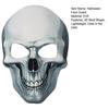 3D Skull Face Guard Glow In The Dark Lightweight EVA Fabric Realistic Design Halloween Headpiece Makeup Apparel Props