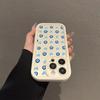 Phone Case Blue Heart-shaped Eyes Pattern For iPhone 17 16 Pro Max 11 13 12 14 15 8 7 Plus XS XR X 16E 17E Shockproof Soft Cover