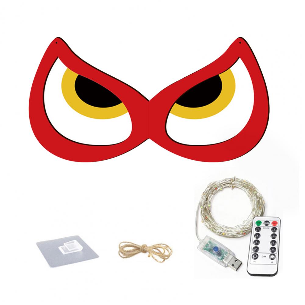 Halloween Eye Light Decoration Color-changing Halloween Lights Spooky Halloween Led Eye Light Decorations for Trees