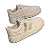 Little White Shoes Women's Autumn New Flat-soled Women's Shoes Lace-up Versatile Platform Casual Sports Board Shoes