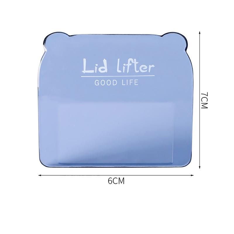 Portable Nordic Transparent Toilet Seat Lifter Toilet Lifting Device Avoid Touching Toilet Lid Handle WC Accessories