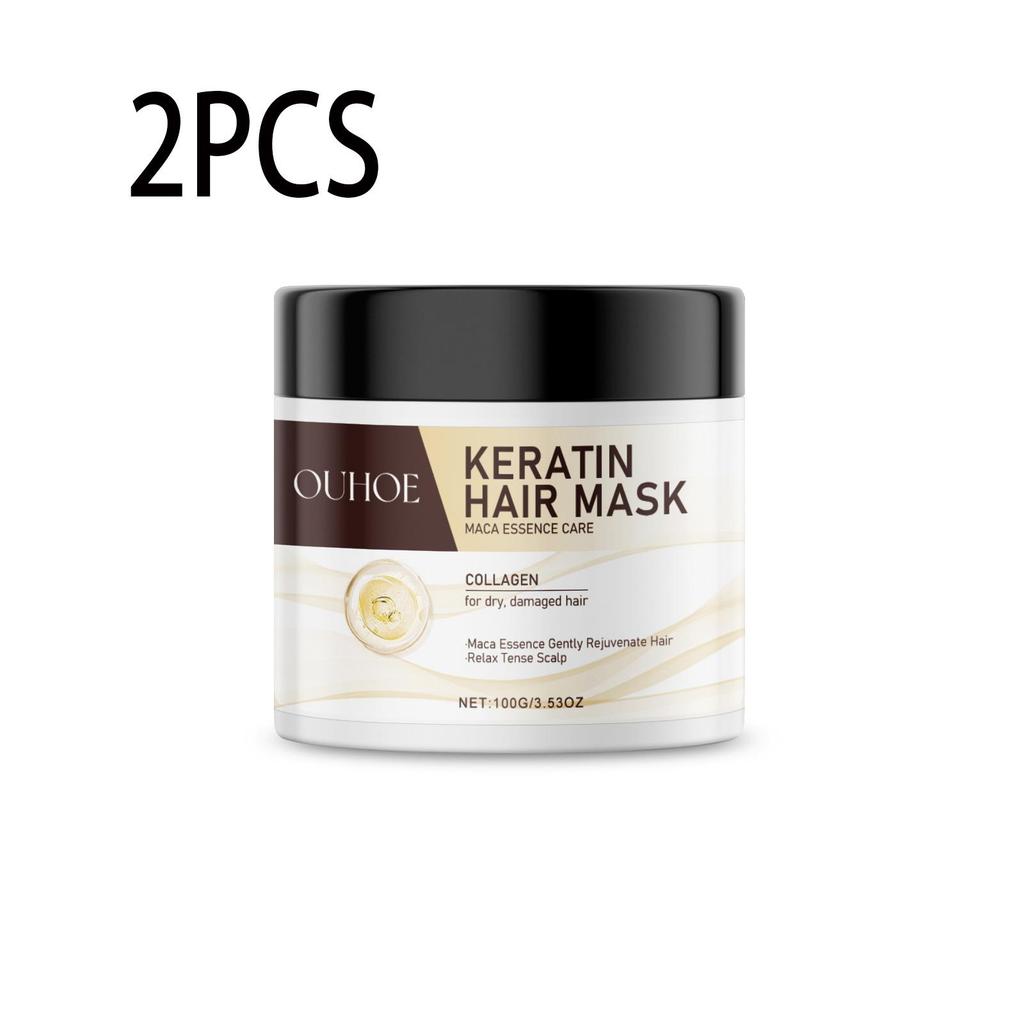 Collagen Hair Treatment Deep Repair Conditioning Argan Oil Collagen Hair Mask Essence Keratin Conditioner For Dry Damaged Hair