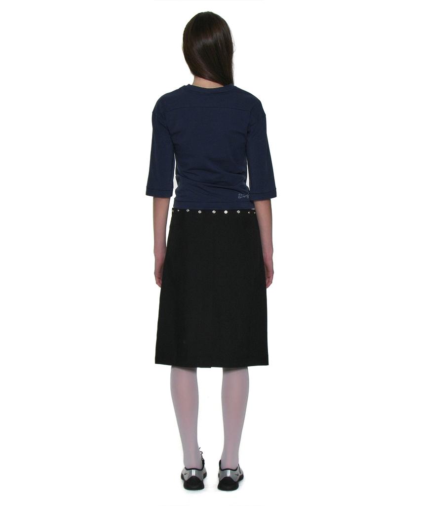 Partimento Woman (Set) Three-Way Transform Pleated Skirt_Black