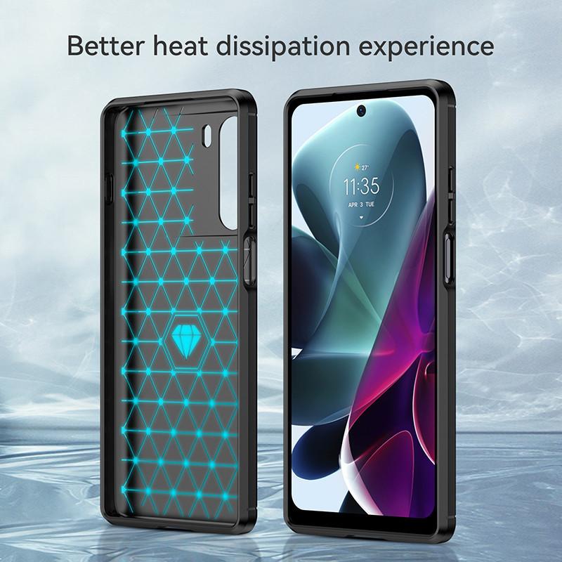 For Motorola Edge S30 Case For Edge S30 Cover Shockproof Soft Silicone Protective Bumper Coque For Motorola Edge S30 Fundas