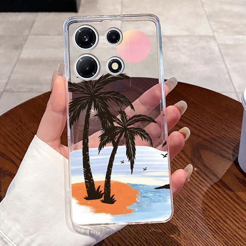 

Casing For Infinix Note 30 vip 30 pro 5G 30vip 30pro Case X6710 X678B Fashion Aesthetic Cute Cat Transparent Soft TPU Back Cover Infinix Note 30 VIP