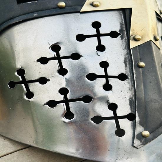Templar Helmet Medieval Crusader Helmet Best Gift for Halloween