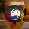 Demon Slayer Plush Pillow & Keychain Set: Tanjiro, Nezuko, Zenitsu, Shinobu, Inosuke