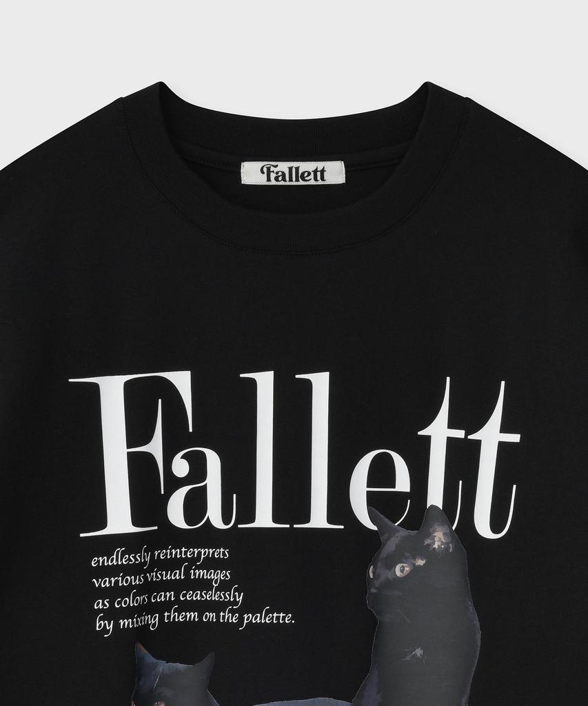 FALLETT Deuce Nero Short Sleeve T-Shirt Black
