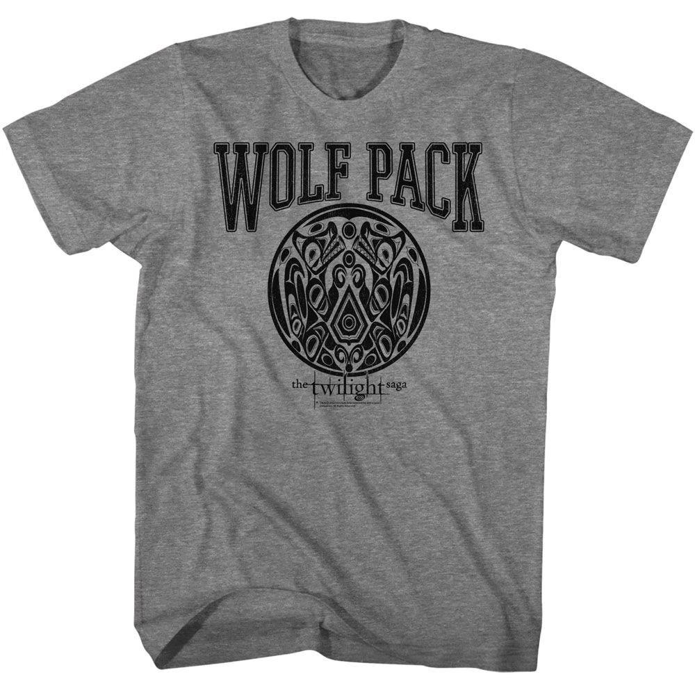 Twilight - Wolf Pack Varsity - American Classics - Solid Gray Short Sleeve 130
