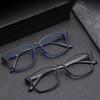Men Women Ultralight TR90 Frame Reading Glasses Anti Blue Light Business Square Frame Presbyopia Eyeglasses