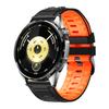 22mm Dual Color Silicone Strap for Samsung Galaxy Watch3 45mm/Watch 46mm/Gear S3 Classic Replacement Watch Band
