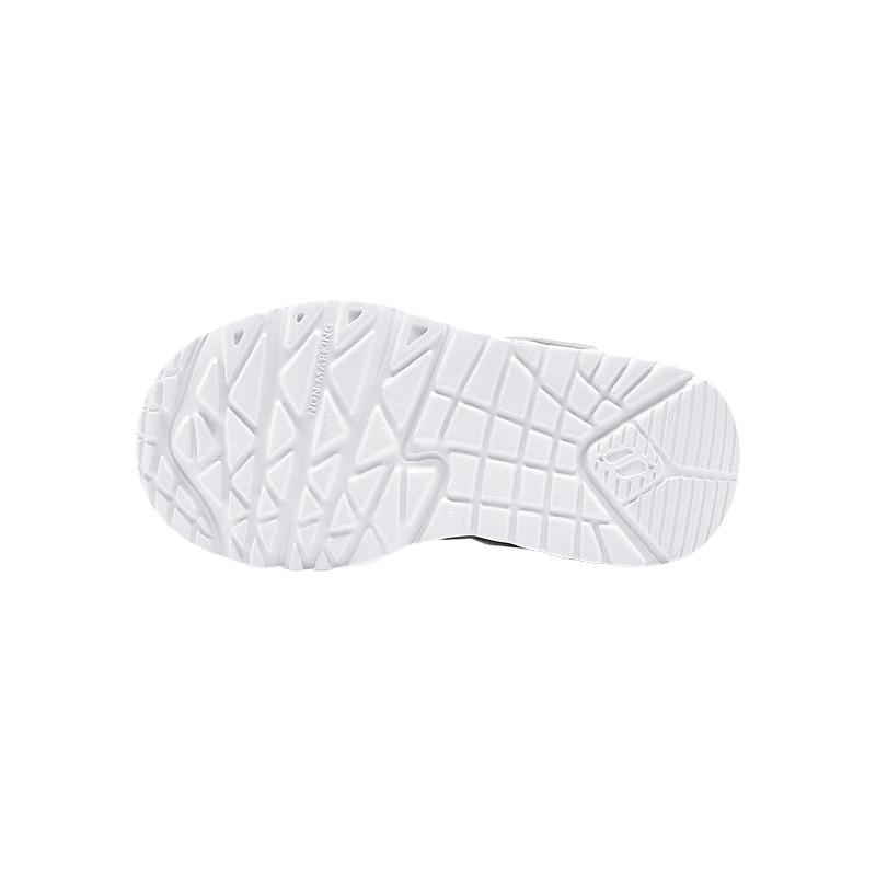 Skechers Kids Lightweight Comfortable Durable Low-Top Walking Shoes Baby Shoes White 403645N-WHT