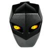 Motorradrucksack mit LED-Programmierbildschirm Kohlefasertextur Wasserdicht Hartschale Helm