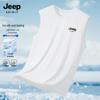 JEEP SPIRIT Men's Ice Silk Quick-Dry Sleeveless T-Shirt