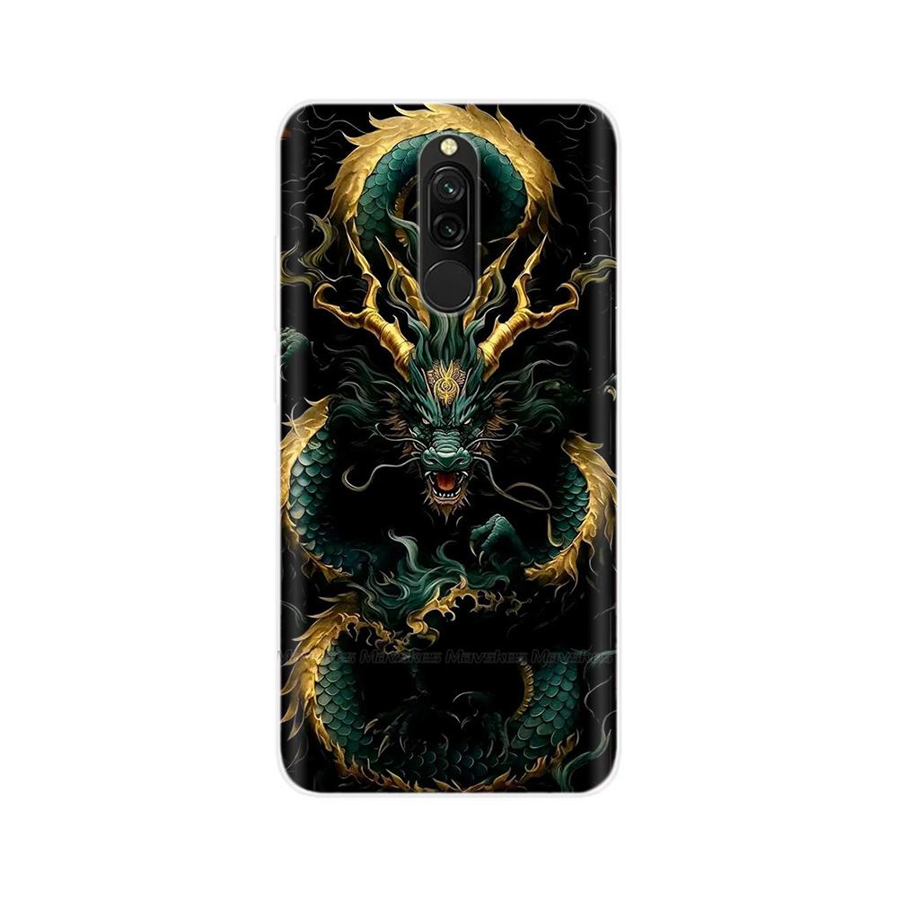 For Redmi 8 8A Pro Case TPU Silicone Shockproof Cat Phone Cover For Redmi 8 8A 7 7A redmi7 Transparent Funda Printing Soft Coque