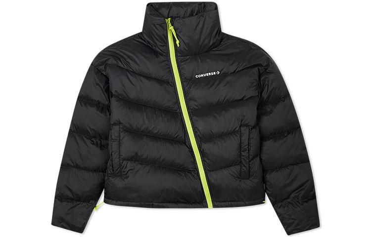 Converse Silo Down Jackets Women s Black Stand Collar Moderate Other 10022766-A03 XL