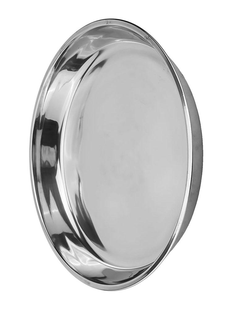 Cold Plate Crust Dinnerware Flat Plate Round Stainless Steel