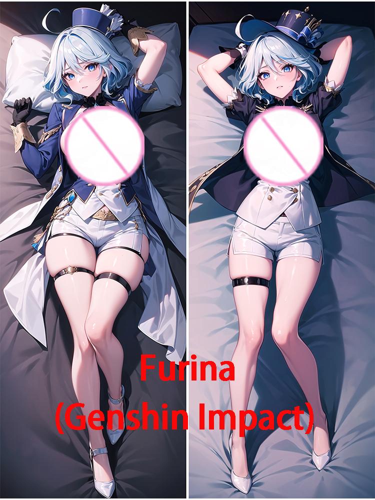 

Dakimakura Furina Double-sided anime life-size hugging pillowcase Adult pillows cover 40x120cm
