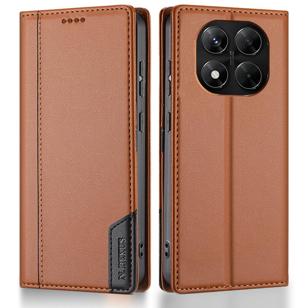 Biznesowe magnetyczne etui z klapką RFID ze skóry dla Xiaomi Redmi Note 15 14 13 12 11 Pro Plus 15C 14C 13C z miejscem na karty portfel osłona telefonu