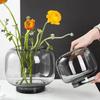 Elegant Large Glass Vase - Luxury Home Decor for Living Room Desktop