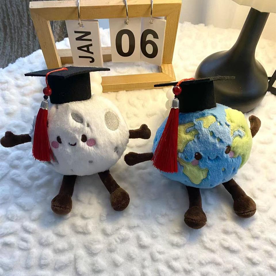 Dr. Little Planet Doll: Earth & Moon Astronomy School Graduation Gift