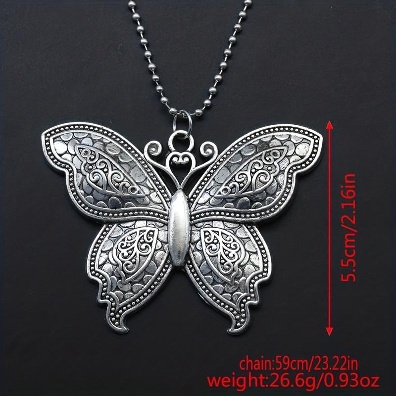 Личное ожерелье с бабочкой и насекомым — фото 5