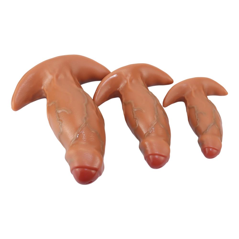 Silicone Butt Plug Dildo Masturbator Dilator Sex Toy Fisting Strap on Penis Big Dick