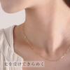 10K Chain Necklace Gold Necklace K10YG Gold [VOTRE COUTURE]K10 Women's