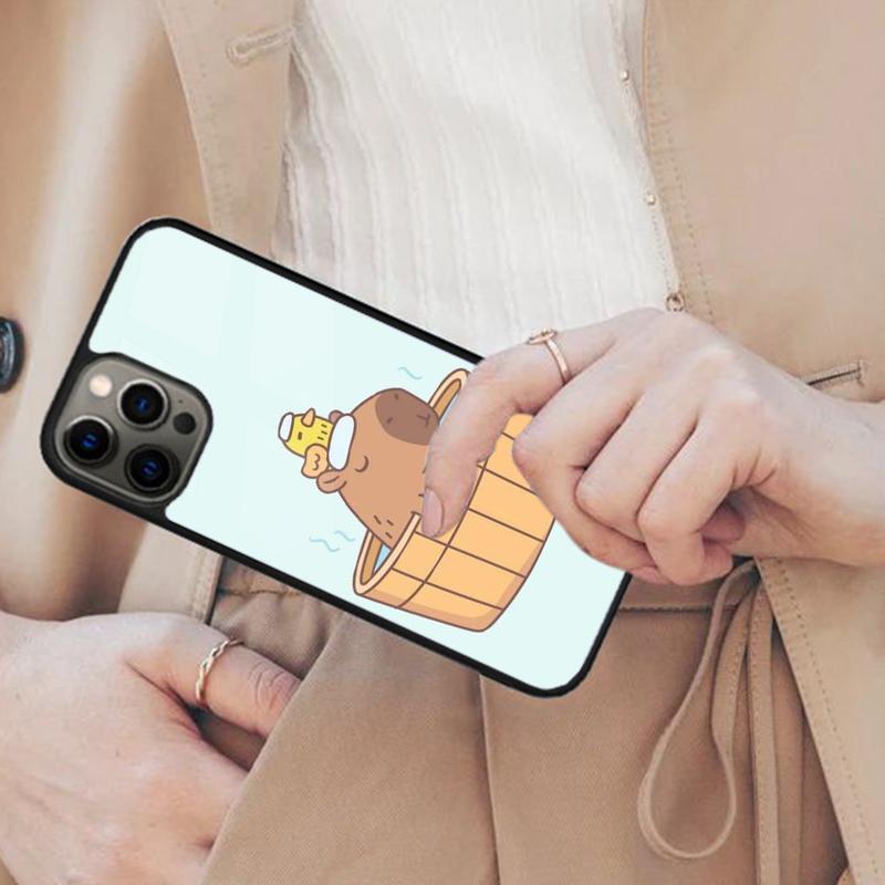 Capybara Spa Magnetic Phone Case For APPLE iPhone 17 Air 16 14 13 12 Pro Max 15 Plus Wireless Charge With MagSafe Cover