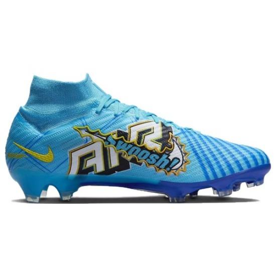 Nike Zoom Superfly 9 Elite KM FG Balticblau Weiß DO9342-400