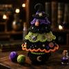 Jack O Lantern Crochet Material Halloween Tree Pack, DIY Yarn Craft Kit with Hooks And Step Easy Pattern Tutorial by Guide, Creative Handmade Knitting