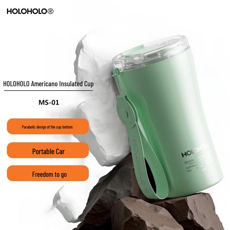 HOLOHOLO MS-01 Dual-Drink Insulated Coffee Mug