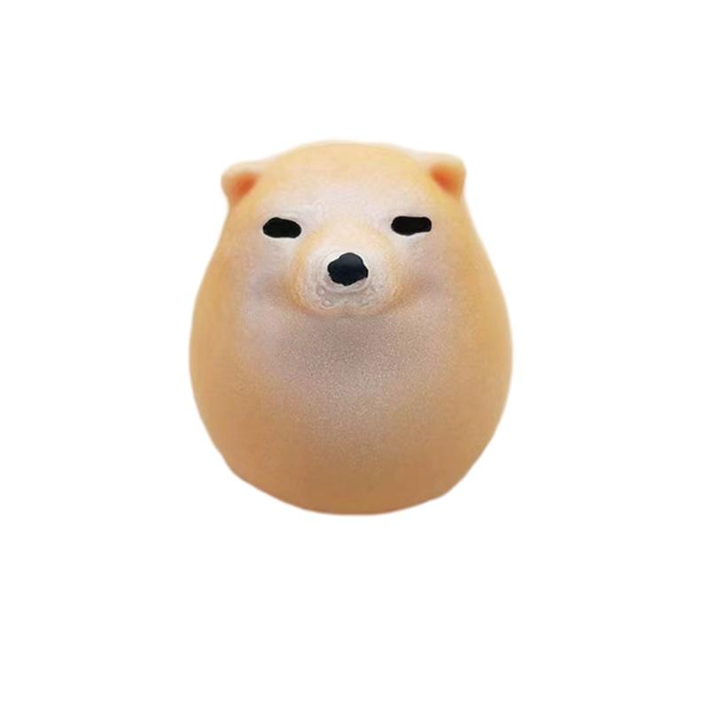 Cute Creative Stress Relief Chicken Egg Sand Sculpture Shiba Inu Dog Egg Trendy Toy Gk Pinch Toy Stress Relief Doll Figurine