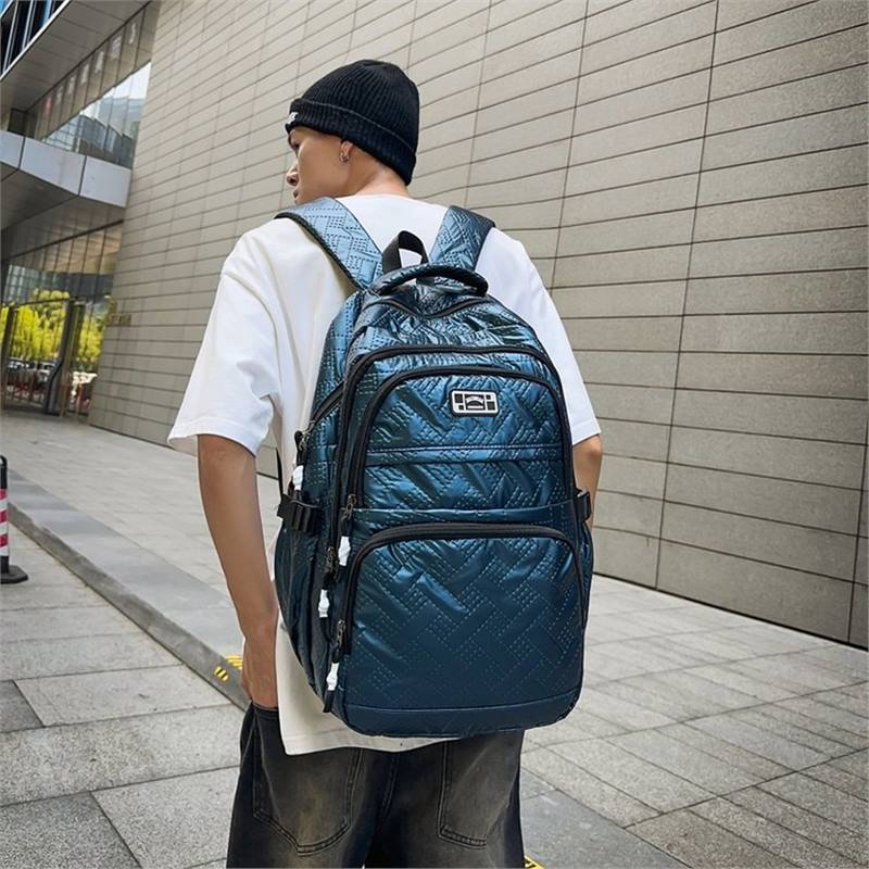Schoolbag Backpack Large Capacity Premium Computer Backpack Simple Cute Female Casual Trend College Student Couple School Bag