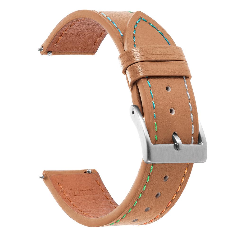 

18mm 20mm 22mm Watch Strap Soft Leather for Huawei Watch GT4/GT3 Wrist Band Universal for Men Women Bracelet Watchband Wristband 18mm
