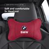 Car Seat Headrest Soft Suede Neck Pillow For BMW F30 F10 E90 F20 E46 E60 E70 E39 E36 E87 G20 Auto Interior Aaccessories keychain nlxk36