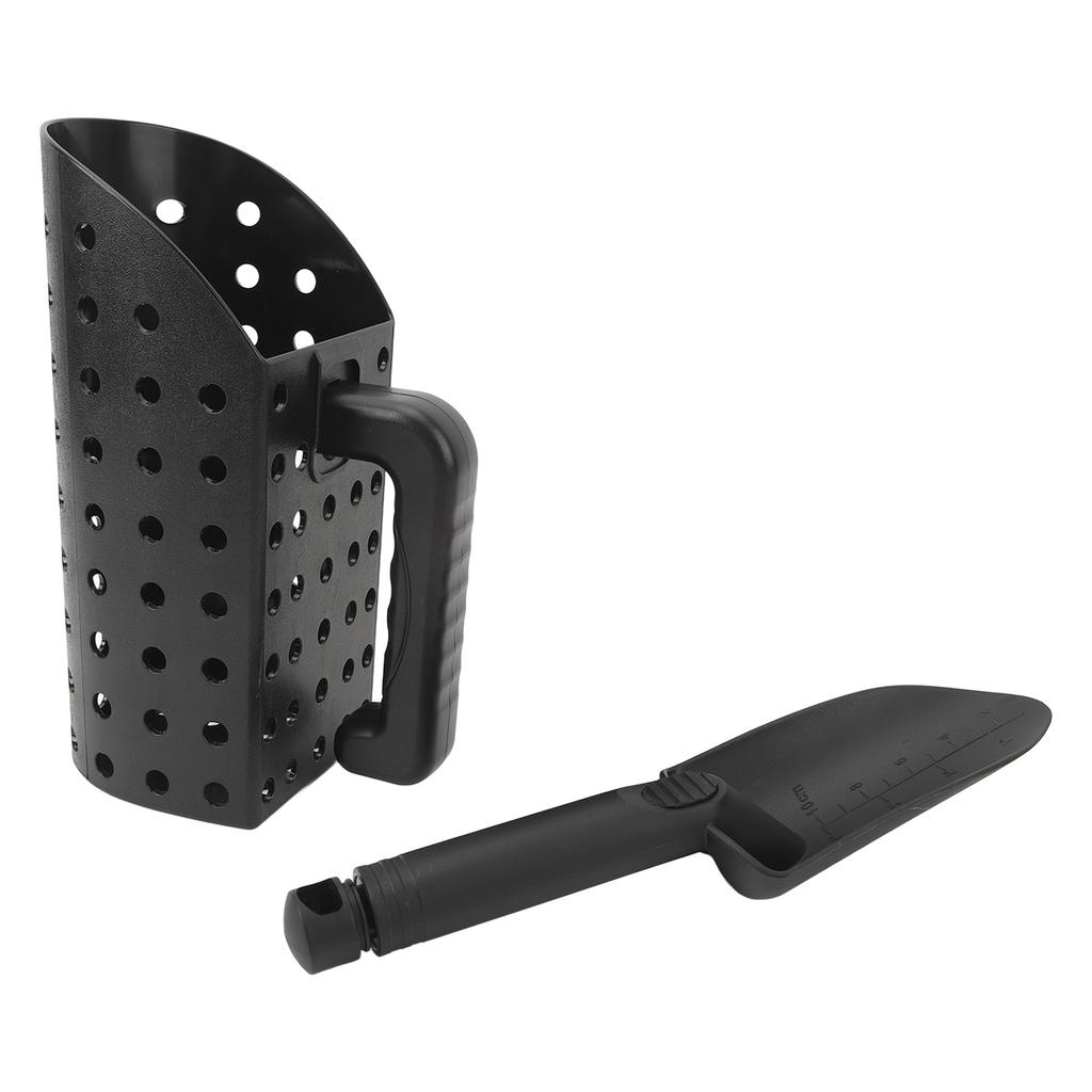 Sand Scoop Shovel Set for Kids Adults Sand Sifter Metal Detecting Accessories Digging Tool for