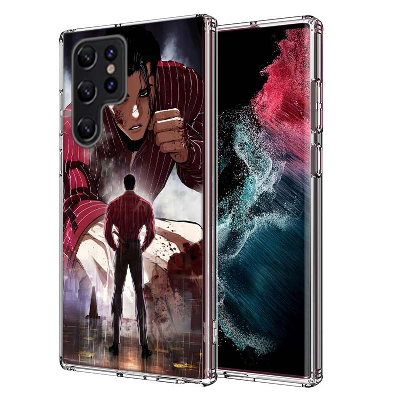 

Jonggun Lookism Capa Phone Case For Samsung S26 Ultra S25 Edge Galaxy S23 S21 S20 S24 FE S22 S10 Plus Cover Clear TPU Shell Coq Samsung S22
