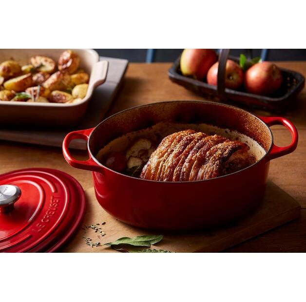 Le Creuset Signature Oval Roaster 29 Cm Cherry Red 4.7 L (21178290602430)