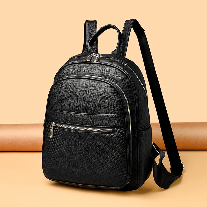 Women's Backpack Soft Leather Backpack