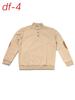 2026 Men's Stand Collar Long Sleeve Jacquard Knit Hoodie - Casual Outdoor Wear, European Size