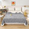 A Tapestry Blanket Polyester Wool Blanket Thickened Warm Leisure Office Nap Blanket Soft Breathable Bedspread Bedclothes