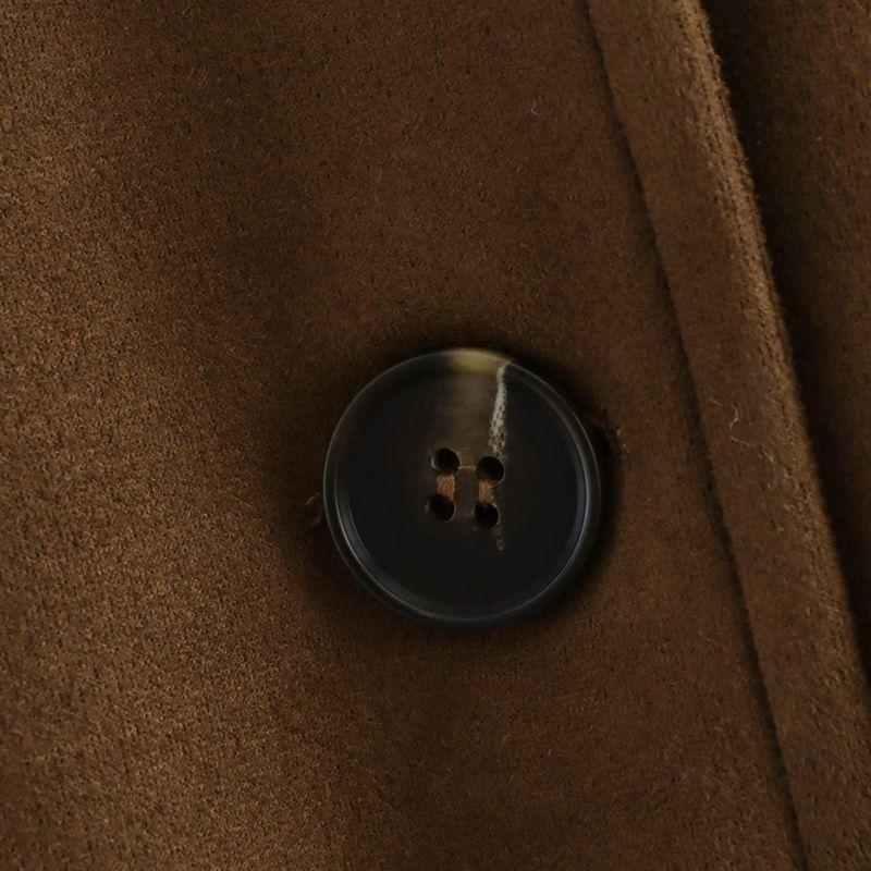 Kaslead New Arrival Women's Fashion Style Stylish Simple and Versatile Suede Single-Breasted Suit Outwear