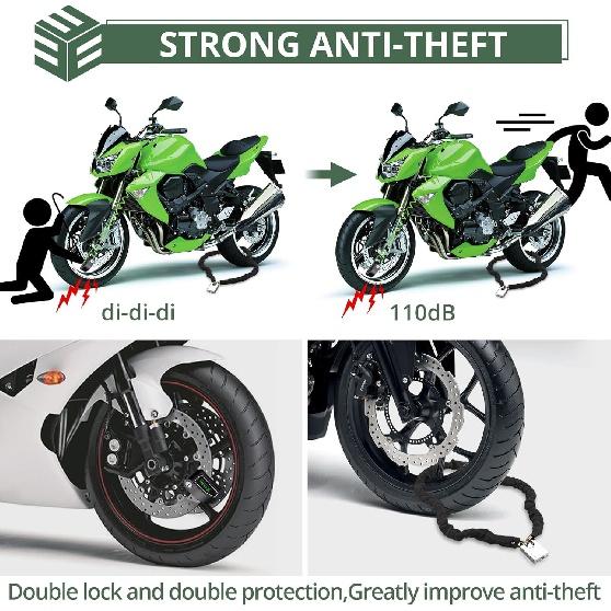 Neilsen Catena Da Motoseguridad Con Lucchetto: La Tua Moto Al Sicuro (2 Taglie Disponibili)