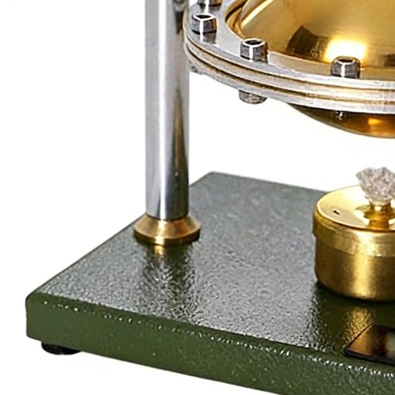 Metal Steam Powered Flying Saucer Model Thermal to Mechanical Energy Conversion Demonstrator For Classroom Teaching