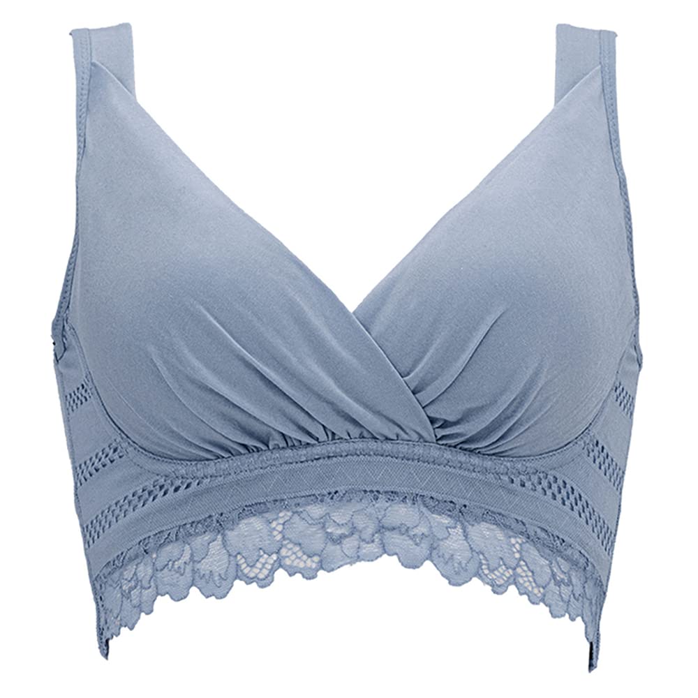 

Новый корректирующий бюстгальтер Bradelis Me bra Dusk blue L [Bradelis York] Без косточек All-in-one
