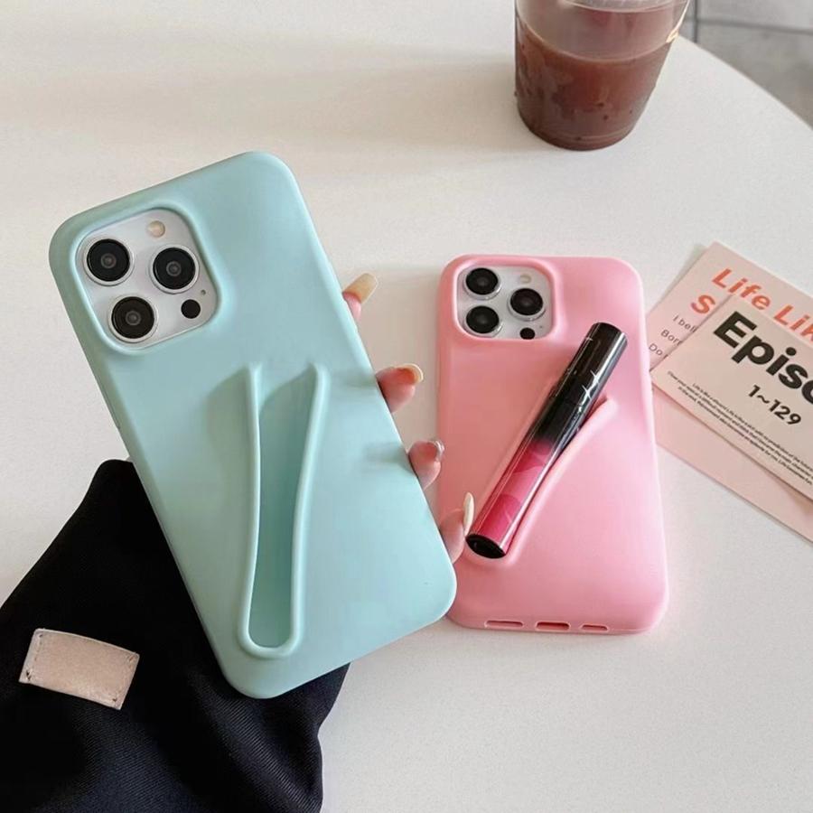 Lipstick Make-up Soft Silicone Phone Case for iPhone 16 Pro Max 16 Plus iPhone 15 Pro 14 13 12 11 XR XS MAX Portable Lip Gloss Phone Back Cover