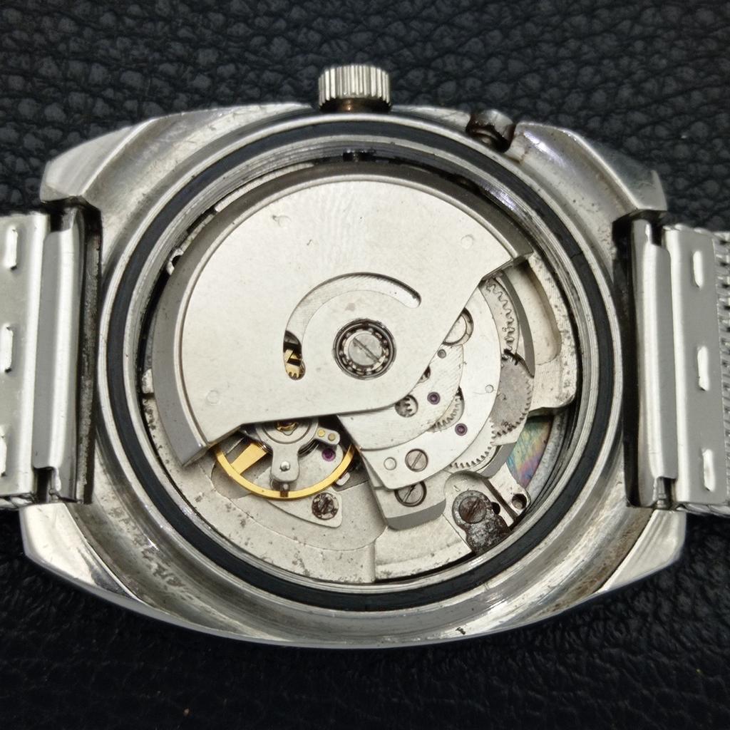 Ricoh R31 AUTOMATIC JAPAN MENS VINTAGE BLUE COLOR DIAL WATCH A701956-5 R207-a701956