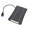 5V 2W USB Solar Charger Panel with USB Output Outdoor Solar Charger  Electric Fan
